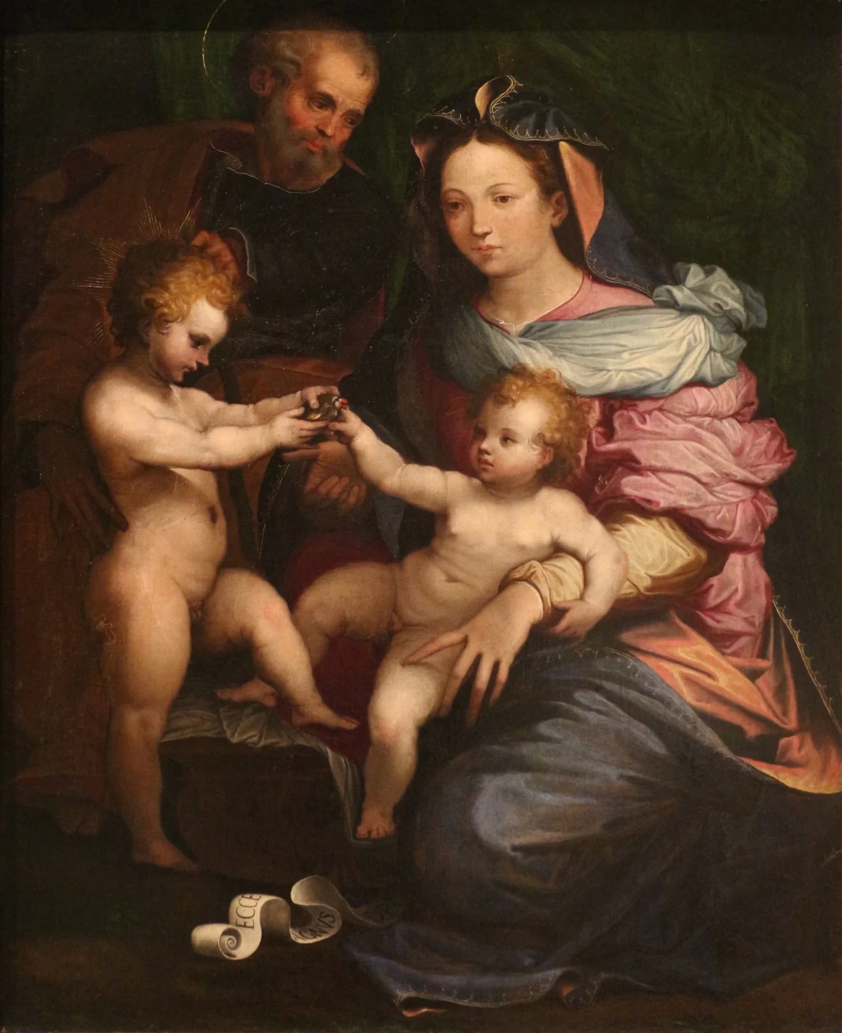 Perin del Vaga - 182, Sacra Famiglia con Giovannino, Museo della Santa Casa, Loreto